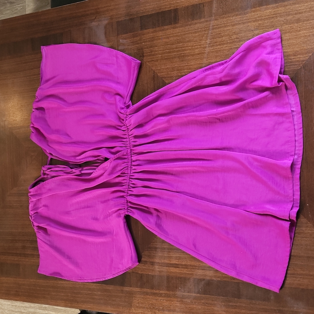 Purple dress